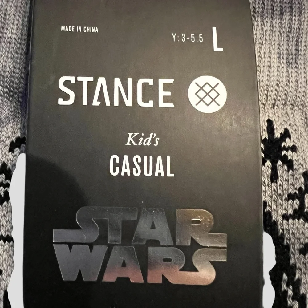 Stance Star Wars Black and Gray Socks